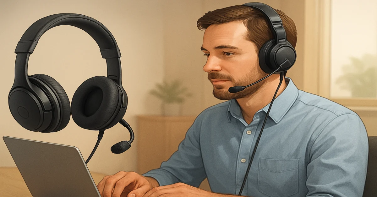 Як вибрати навушники для роботи та Zoom-дзвінків: мікрофон, комфорт і якість голосу