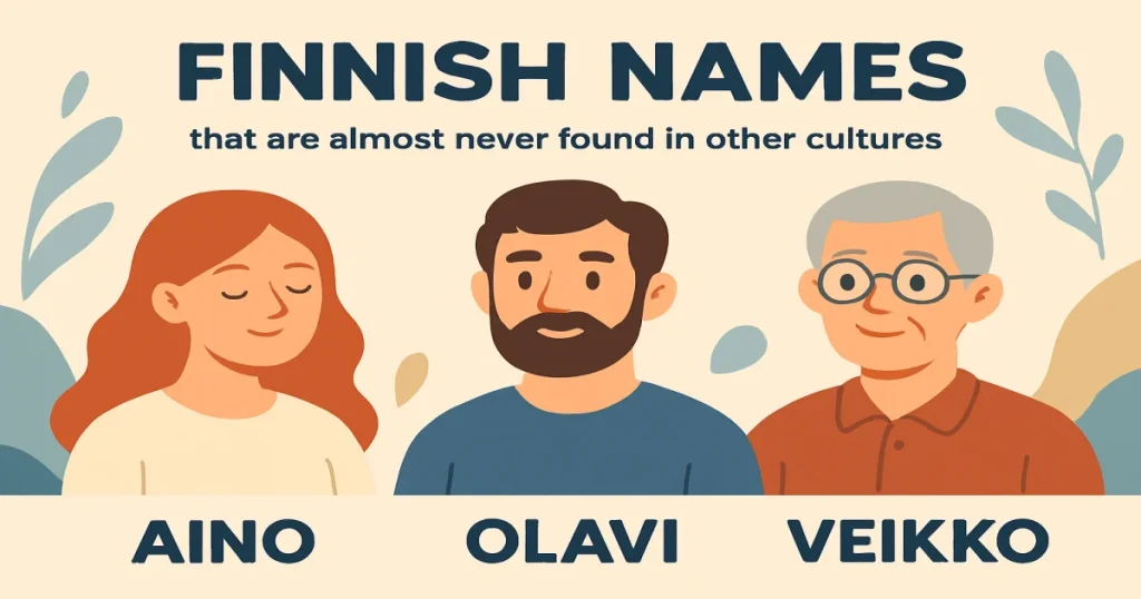 Фінські імена, яких майже не зустрінеш в інших культурах
